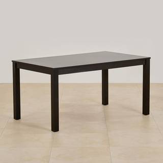 Dark wooden dining table shown for removal in Cheshire, CH1