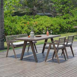 Dark wooden dining table shown for removal in Cheshire, CH1